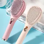 فرشاة شعر سيليكون ذاتية التنظيف