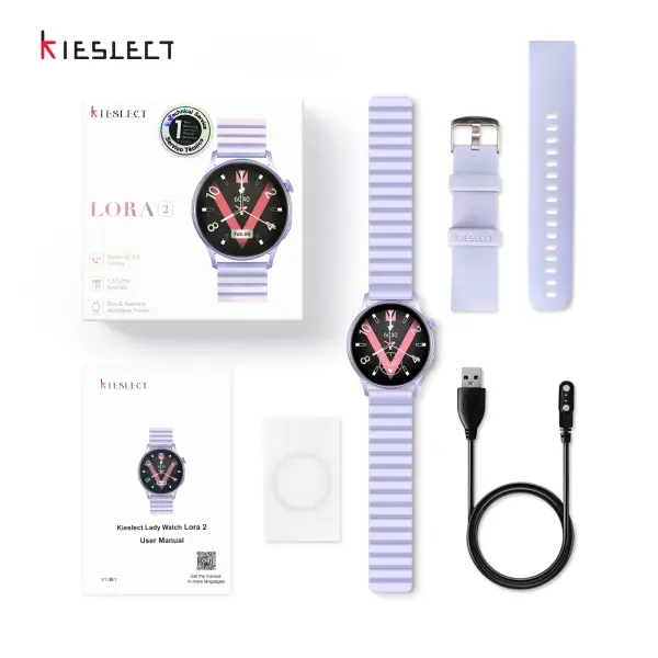 Kieslect Lady Smartwatch Lora 2 in Calling Smartwatch