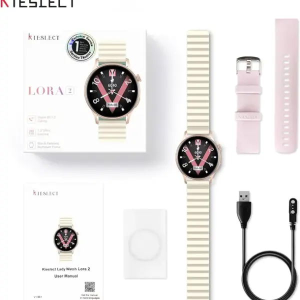 Kieslect Lady Smartwatch Lora 2 in Calling Smartwatch