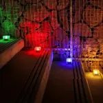 مكعبات إضاءة LED الشمسية المقاومة للماء