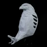مصباح الحائط ثلاثي الأبعاد على شكل نسر