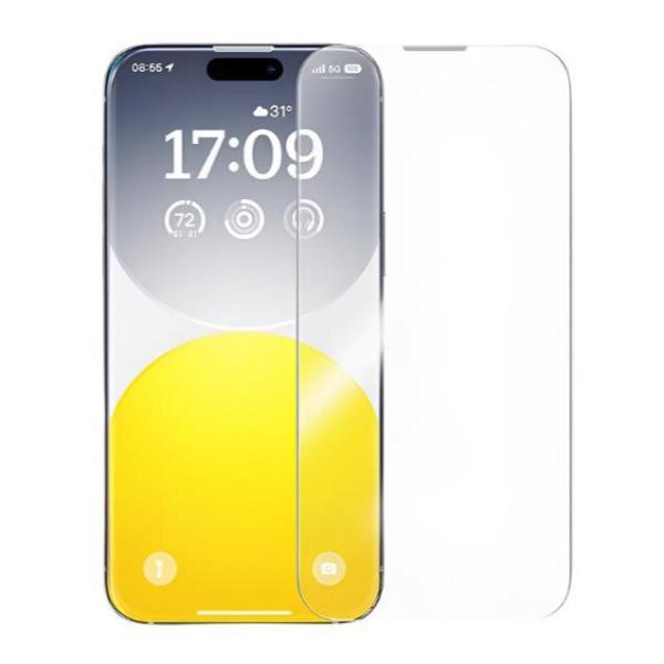 Baseus Glass Screen Protector for iPhone 15 and iPhone 16 Clear