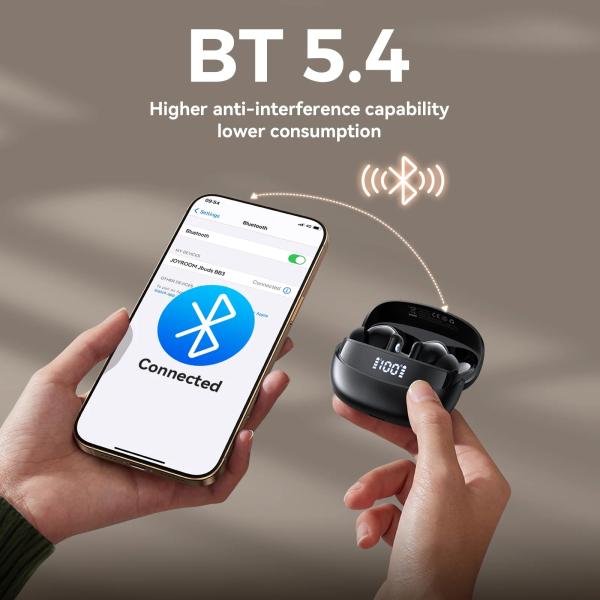 JOYROOM JR-BB3 Wireless Earbuds | 30H Playtime & Clear Sound