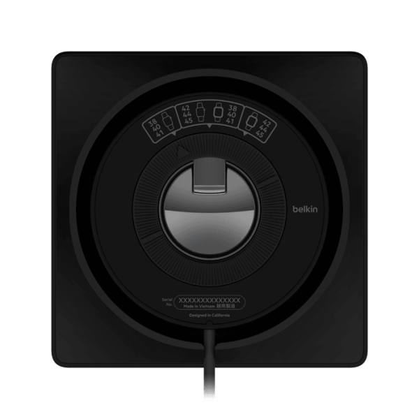 Belkin Fast Portable Charger for Apple Watch Series - Black & White