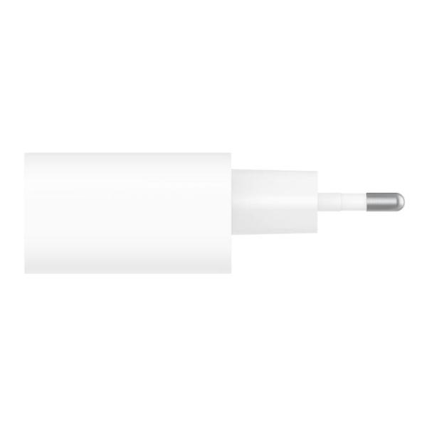 Belkin 25W USB C PD Wall Charger Fast & Efficient Charging - White