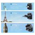 Mcdodo 65W GaN Fast Charger Dual Type C & USB with 60W Cable - Black