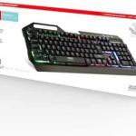 XO KB-01 RGB Gaming wired Keyboard-Black