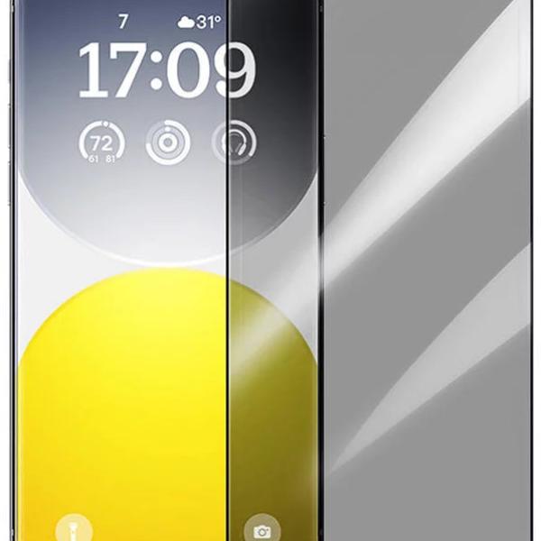 Baseus Diamond Series Privacy Tempered Glass for iPhone 15 Pro Max