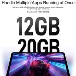 DOOGEE T30 Ultra Tablet PC 32GB RAM (12GB+Up to 20GB Extended RAM) 256GB ROM