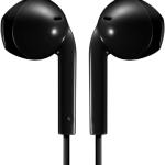 JVC In-Ear Earbuds Compact & Comfort with 1 Button Remote Control, Sweat Resistant (IPX2), 1.0 m Cable - Black