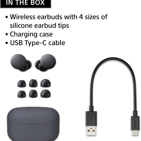 Sony LinkBuds S Wireless Noise-Canceling Earbuds with Alexa