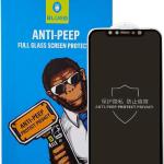 BLUEO Full Cover Anti-Peep Matte Glass AG &Anti-Peep - Black