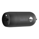 Belkin 20W PD Car Charger with Lightning to USB C Cable - Black