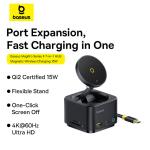 Baseus MagPro Series II 7-in-1 HUB - 15W Wireless Charging