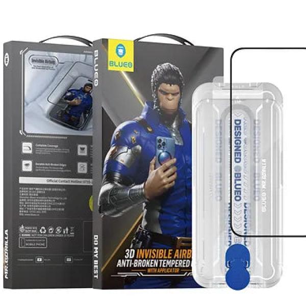 Blueo Receiver Anti-dust HD Glass Anti-Static with applicator for iPhone 13 iPhone 14 & iPhone 15