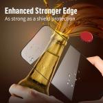 Blueo Anti Static HD Tempered Glass for series iPhone - Black