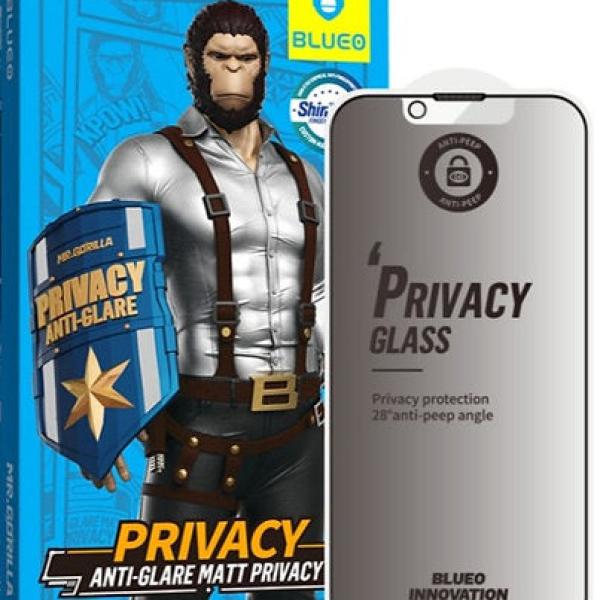 Blueo Screen Protectors PRIVCY & MATT Full Cover Anti-Peep Matte Glass