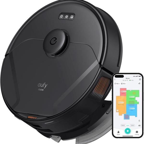 Anker Eufy Clean X8 Pro Robot Vacuum Cleaner - Black