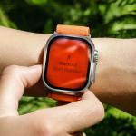 Apple Watch Ultra GPS + Cellular, 49mm Titanium Case with Trail Loop