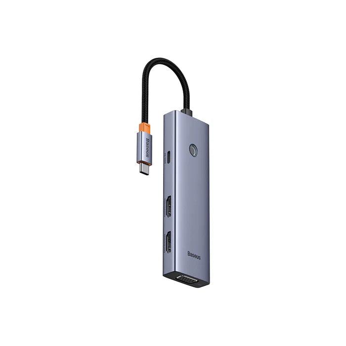Baseus PortalJoy Series 7-Port Triple-Display HUB Space Grey