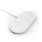 Belkin CHARGE™ Dual Wireless Charging Pads 10W for Two Devices - Black & White