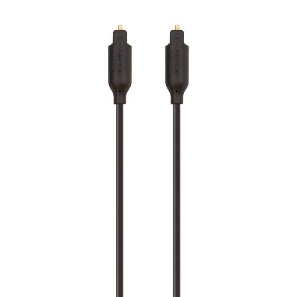 Belkin Gold Plated Digital Optical Audio Cable High Quality Sound - Black
