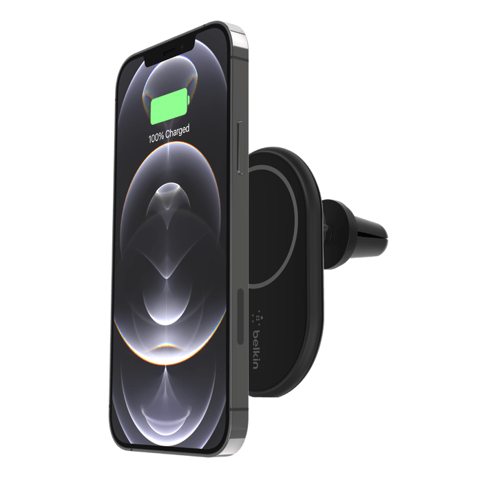 Belkin Magnetic Wireless Car Charger 10W Fast Charging - Black
