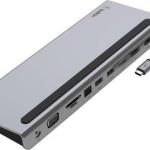 Belkin USB C Multiport 11 in 1 Dock - Silver