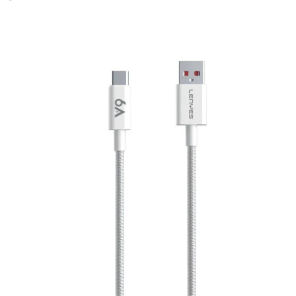 Lenyes LC518-TC 6A USB-C Cable – Braided & Super Fast