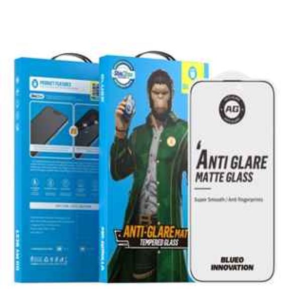 Blueo Full Cover Matt Anti-glare Glass Anti static AG - Black