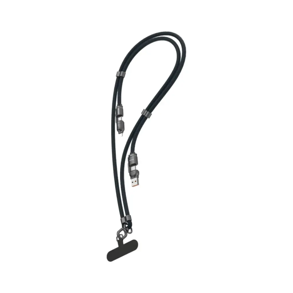 Green Lion 4-in-1 Braided Cable – 240W Fast Charging, 1.5m