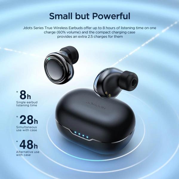 Joyroom Jdots JR DB1 True Wireless Earbuds - Black