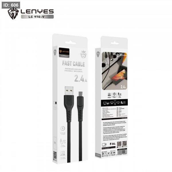 Lenyes LC970-V8icro USB Cable – Fast & Durable