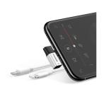 Mcdodo 2 in 1 Lightning to Dual Lightning Audio Adapter - Silver