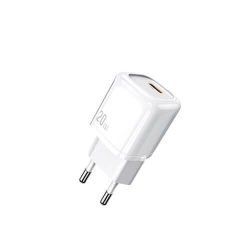 MCDODO 20W Mini PD Fast Charging Wall Charger - White
