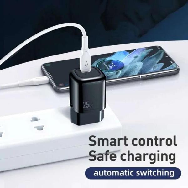 Mcdodo 25W Mini PD Fast Charger Compact & Powerful Charging- White