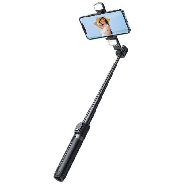 Mcdodo Dual Light Wireless Selfie Stick MDD SS 1771 - Black