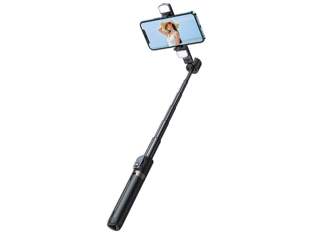 Mcdodo Dual Light Wireless Selfie Stick MDD SS 1771 - Black